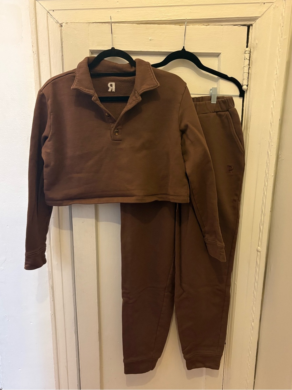 Recess Pickleball Sweatsuit - Brown/Purple
